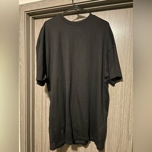H&M Black T-Shirt Dress - L